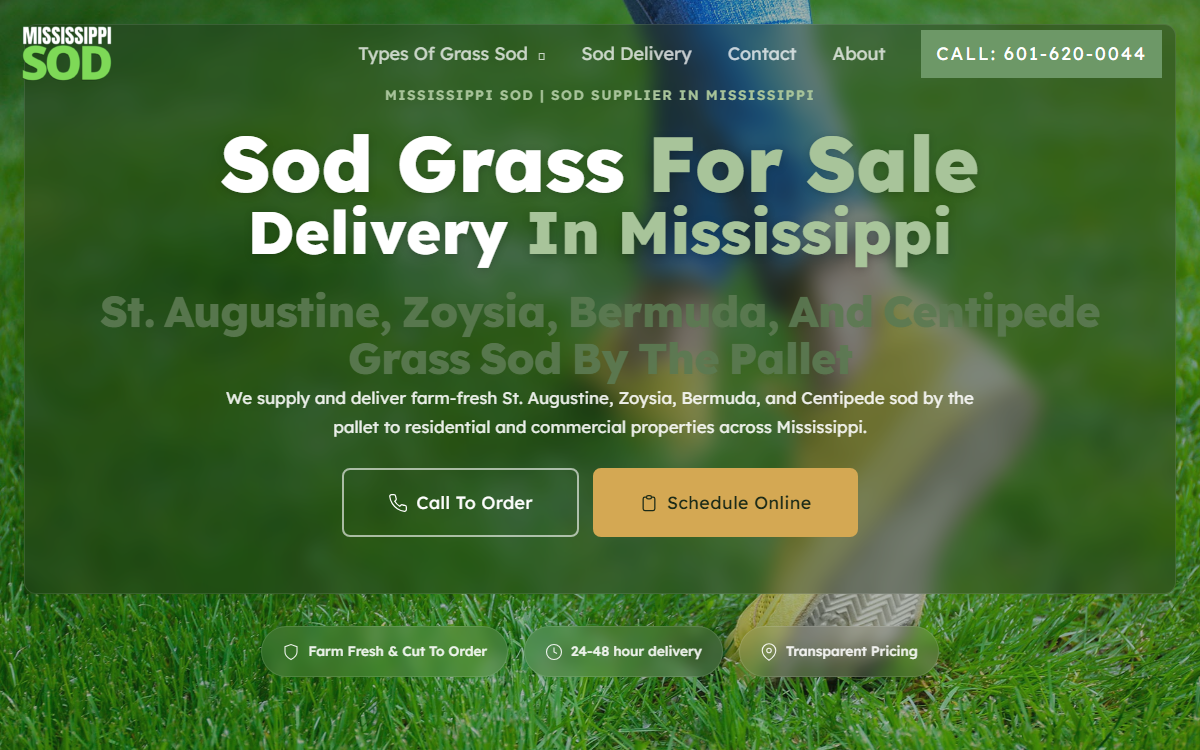 Mississippi Sod homepage